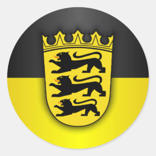 Baden-Wurttemberg Ronde Sticker