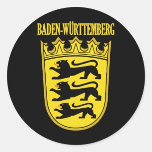 Baden-Wurttemberg Ronde Sticker