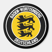 Baden-Württemberg Round Emblem