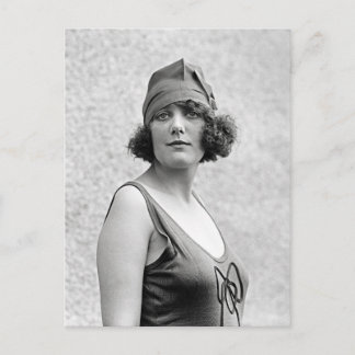 Badende Schone Portret, 1922 Briefkaart