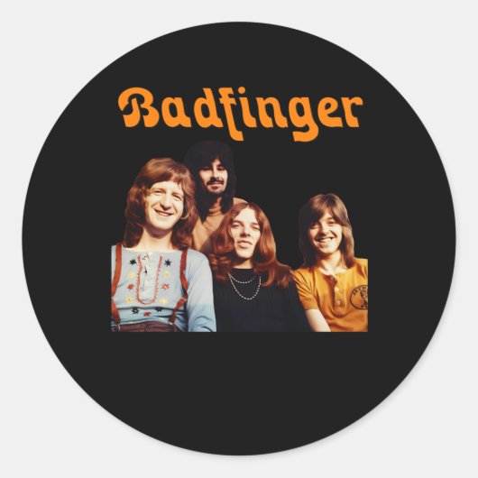 Badfinger En Couleur ! Autocollant (Devant)