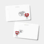 badge (Voor- en achterkant)