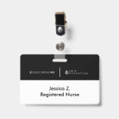 Badge (Face avec clip)