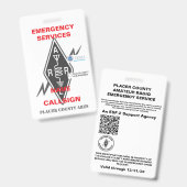 Badge (Avant & arrière)