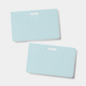 BADGE 1 (Avant & arrière)