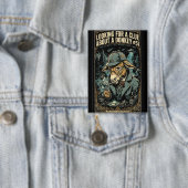 Badge 1920s Detective Donkey Noir Comic (Insitu)