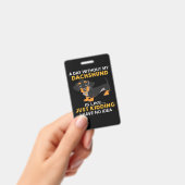 Badge 1 Un Jour Sans Mon Dachshund, C'Est Comme Enlever (Manuel / portable)