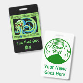 Badge 2020 Necro à la maison / Stone Hill on Back (Avant & arrière)