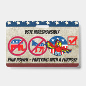 BADGE 2024 PUISSANCE PHIN (Arrière)