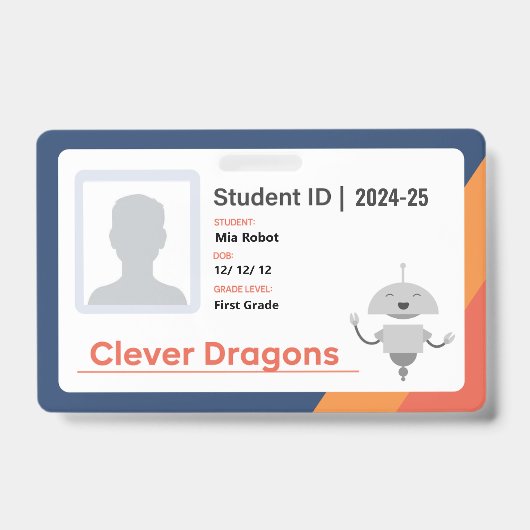 Badge 24-25 Dragons à levier (Face)