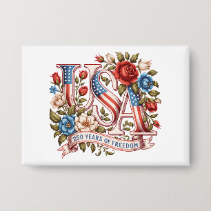 Badge 250e anniversaire des États-Unis d'Amérique