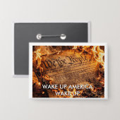 Badge 2.5 x 3.5 inch button (Recto/Verso)