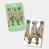 Badge 3 Meerkats debats Thunder_Cove (Avant & arrière)