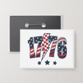 Badge 4 juillet 1776 (Recto/Verso)