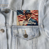 Badge 4 juillet - Esprit d'indépendance (Insitu)