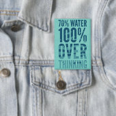 Badge 70% Eau 100% Bouton de Suranalyse (Insitu)
