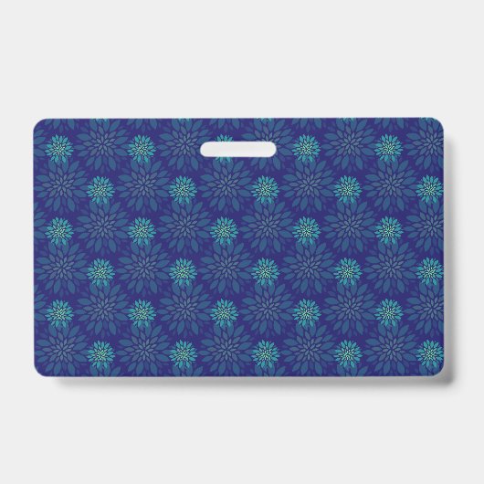 Badge à motif floral (Avant)