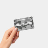 Badge Accessoires Camouflage Grey (Manuel / portable)