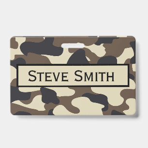 Badge Accessoires de camouflage
