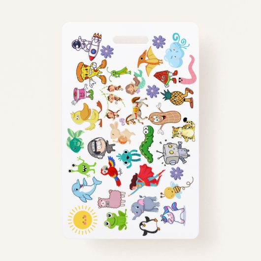 Badge Accessory (Cartoons & Food)  (Devant)