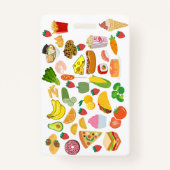 Badge Accessory (Cartoons & Food)  (Dos)