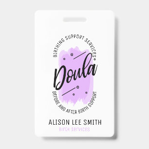 Badge Accompagnatrice de naissance