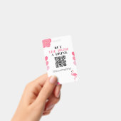 Badge Acheter l'Épouse un verre Crowdfund Bachelorette B (À main)