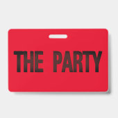 BADGE ADHÉSION (Arrière)