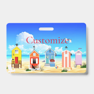 Badge Adorables petites cabanes de plage Thunder_Cove