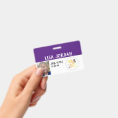 Badge Affaires faites sur commande d'Business- Corp (Handheld)