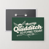 Badge Affiche de recrutement de QUIDDITCH™ (Recto/Verso)