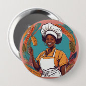 badge afro (Devant & derrière)