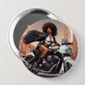 badge afro (Devant & derrière)