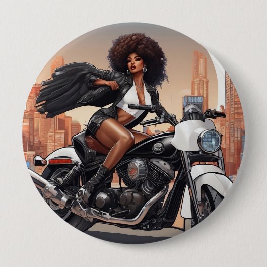 badge afro (Devant)
