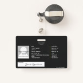 Badge Agence de voyages (Back with Retractable)