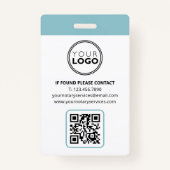 Badge Agent de signature de prêt public notaire Photo Tu (Dos)