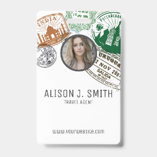 Badge Agent de voyage