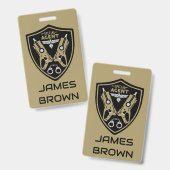 Badge Agent spécial (Avant & arrière)