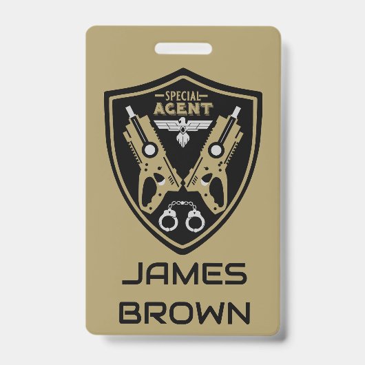 Badge Agent spécial (Avant)