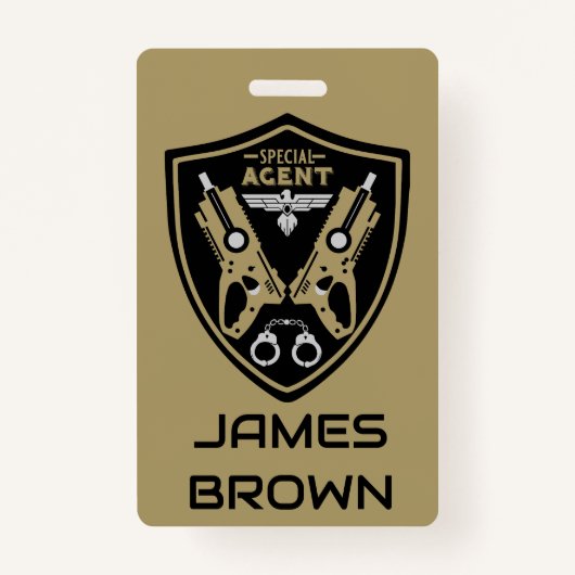 Badge Agent spécial (Devant)