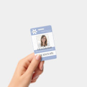 Badge AIDE DE SANTÉ À DOMICILE Médicale de l'employé ou  (Manuel / portable)