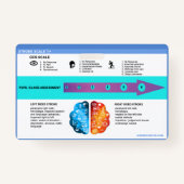 Badge Aiguille de l'échelle (Dos)