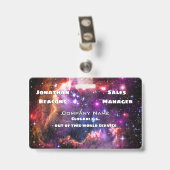 Badge Aiguille étoilée du petit nuage magellanique (Back with Clip)