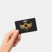Badge Ailes Steampunk (Manuel / portable)