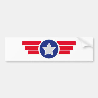 Badge Airborne Luftfahrt Military Bumpersticker