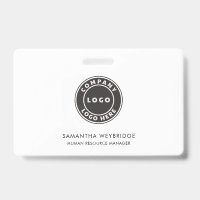 Ajouter le logo de l'entreprise Nom de l'employé d