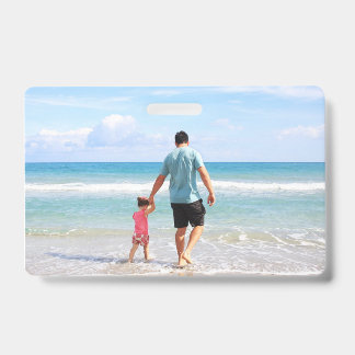 Badge Ajoutez Votre Propre Photo et/ou Texte