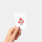 Badge Alerte d'allergie au maïs (À main)