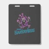 Badge Alimenté par Hantavirus (Avant)