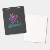 Badge Alimenté par Hantavirus (Avant & arrière)